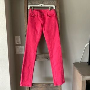 Lilly Pulitzer Worth Straight Jean Pink